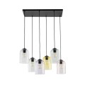 Lampa wisząca z eleganckimi szklanymi kloszami MOLLY 6 10302 TK Lighting