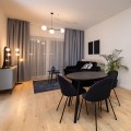 Lampa podłogowa VOX gwint GU10/G9 moc 10W styl skandynawski szklany klosz | czarny 16063 TK lighting