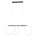 Nowoczesna lampa wisząca  FLEXI LED 4000K do jadalni czarna 18007 TK Lighti