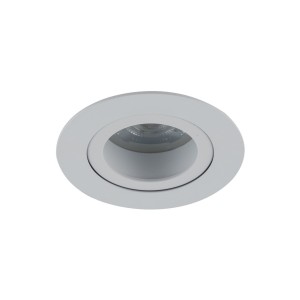 Oczko podtynkowe białe AURA na GU10 ruchome do łazienki IP65 10572