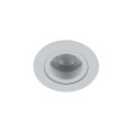 Oczko podtynkowe białe AURA na GU10 ruchome do łazienki IP65 10572