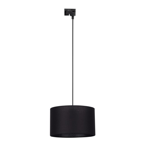 Nowoczesna lampa wisząca z czarnym kloszem do systemu 1 fazowego TRACER 10669 TK Lighting