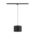 Lampa wisząca 1fazowa szynowa z kloszem TRACER Ø30 czarna 10673 TK Lighting