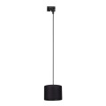 Lampa wisząca 1fazowa szynowa z kloszem TRACER Ø20 czarna 10677 TK Lighting