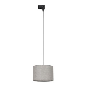 Lampa wisząca 1fazowa szynowa z kloszem TRACER LINEN Ø30 beżowa 10674 TK Lighting