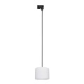 Lampa wisząca 1fazowa szynowa z kloszem TRACER WHITE Ø20 biała 10679