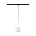 Lampa wisząca 1fazowa szynowa z kloszem TRACER WHITE Ø20 biała 10679