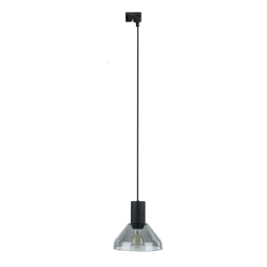 Lampa wisząca szynowa 1 fazowa TRACER NEO czarna szklany klosz 10680 TK Lighting