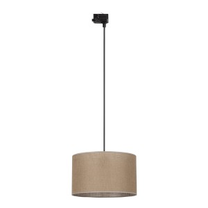 Lampa wisząca do szyn 3 obwodowych TRACER klosz juta Ø38 10688 TK Lighting