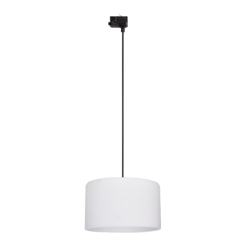 Lampa wisząca do szyn 3 fazowych TRACER klosz biały Ø38 10691 TK Lighting