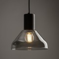 Lampa wisząca szynowa 3 fazowa TRACER NEO czarna szklany klosz 10681 TK Lighting
