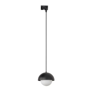 Lampa wisząca system 1 fazowy glamour TRACER BONO czarna 10648 TK Lighting