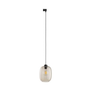 Lampa wisząca szklany klosz topaz system 1 fazowy TRACER ELIO 10664 TK
