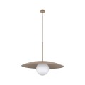 Nowoczesna lampa wisząca do salonu SLATE w kolorze sabia 10910 TK Lighting