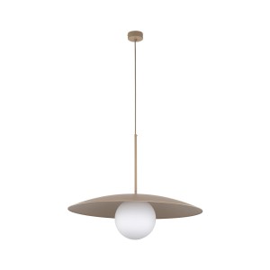 Nowoczesna lampa wisząca do salonu SLATE w kolorze sabia 10910 TK Lighting