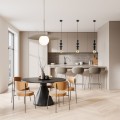 Nowoczesna lampa wisząca do salonu SLATE w kolorze sabia 10910 TK Lighting