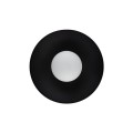 Minimalistyczny kinkiet ścienny czarny + szklany mleczny klosz 10934 TK Lighting
