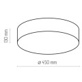 Lampa sufitowa plafon 45cm do sypialni boho nowoczesna RONDO 4430 TK Lighting