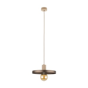 Lampa wisząca w stylu loft SILA SABIA BROWN Ø30 na E27 10757 TK Lighting