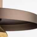 Lampa wisząca w stylu loft SILA SABIA BROWN Ø30 na E27 10757 TK Lighting