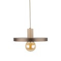 Lampa wisząca w stylu loft SILA SABIA BROWN Ø30 na E27 10757 TK Lighting