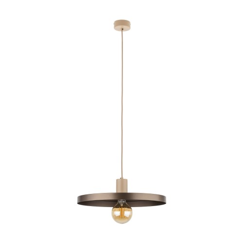 Minimalistyczna lampa wisząca SILA SABIA BROWN Ø40 na E27 10758 TK Lighting