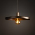 Minimalistyczna lampa wisząca SILA SABIA BROWN Ø40 na E27 10758 TK Lighting