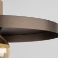 Minimalistyczna lampa wisząca SILA SABIA BROWN Ø40 na E27 10758 TK Lighting