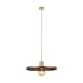 Minimalistyczna lampa wisząca SILA SABIA BROWN Ø40 na E27 10758 TK Lighting