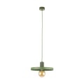 Lampa wisząca SILA GREEN PEAPOD w industrialnym stylu Ø30 10761 TK Lighting