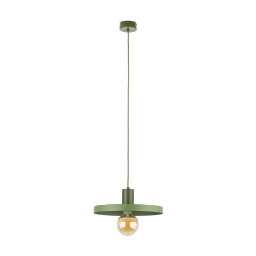 Lampa wisząca SILA GREEN PEAPOD w industrialnym stylu Ø30 10761 TK Lighting