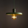 Lampa wisząca SILA GREEN PEAPOD w industrialnym stylu Ø30 10761 TK Lighting