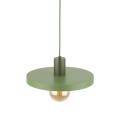 Lampa wisząca SILA GREEN PEAPOD w industrialnym stylu Ø30 10761 TK Lighting