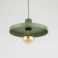 Lampa wisząca SILA GREEN PEAPOD w industrialnym stylu Ø30 10761 TK Lighting