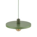 Lampa wisząca SILA GREEN PEAPOD do wnętrz w stylu factory 10762 TK Lighting
