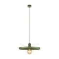 Lampa wisząca SILA GREEN PEAPOD do wnętrz w stylu factory 10762 TK Lighting