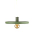 Lampa wisząca SILA GREEN PEAPOD do wnętrz w stylu factory 10762 TK Lighting