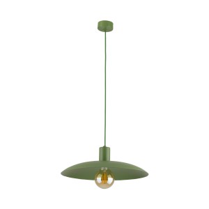 Lampa wisząca wnętrza loftowe ASTRA PEAPOD zielona z kloszem 10713 TK Lighting