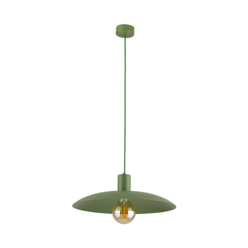 Lampa wisząca wnętrza loftowe ASTRA PEAPOD zielona z kloszem 10713 TK Lighting