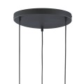 Lampa wisząca do stylowej jadalni, 3 szklane klosze 3 kolory 3175 TK Lighting
