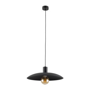 Lampa wisząca ASTRA z czarnym kloszem na żarówkę E27 10712 TK Lighting loft