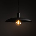 Lampa wisząca ASTRA z czarnym kloszem na żarówkę E27 10712 TK Lighting loft