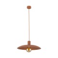 Lampa wisząca z kloszem w kolorze ceglastym ASTRA BRICK nad stół 10882 TK