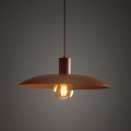 Lampa wisząca z kloszem w kolorze ceglastym ASTRA BRICK nad stół 10882 TK
