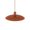 Lampa wisząca z kloszem w kolorze ceglastym ASTRA BRICK nad stół 10882 TK