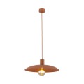 Lampa wisząca z kloszem w kolorze ceglastym ASTRA BRICK nad stół 10882 TK