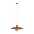 Lampa wisząca z kloszem w kolorze ceglastym ASTRA BRICK nad stół 10882 TK