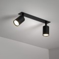 Reflektorki na listwie montaż podtynkowy NEX czarna na GU10 10799 TK Lighting