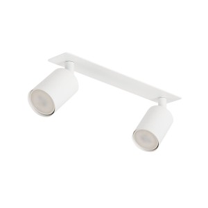 Lampa sufitowa podtynkowa NEX biała dwa reflektorki przedpokuj 10803 TK Lighting