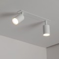 Lampa sufitowa podtynkowa NEX biała dwa reflektorki przedpokuj 10803 TK Lighting